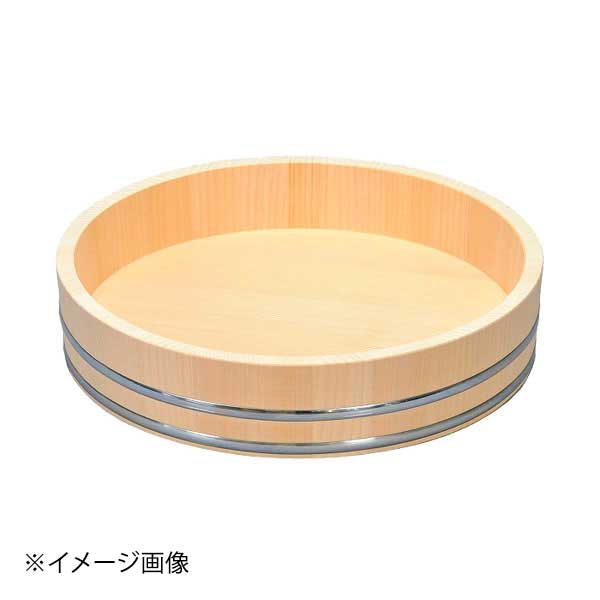 飯台(サワラ製) ステンレス箍 60cm 4升｜ダイニングマート