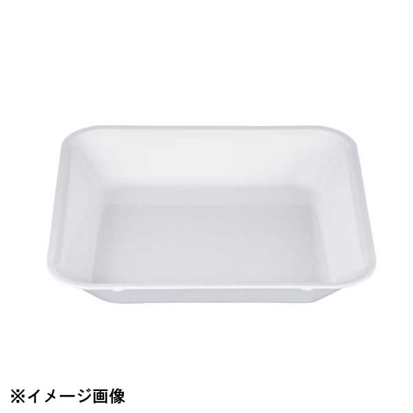 カンダ メラミン製フードパン 角型 2/3 白 UL-2365-W 446107