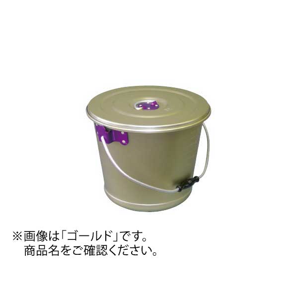 シルバーアルマイト 色別食缶 TS-12L (12L)