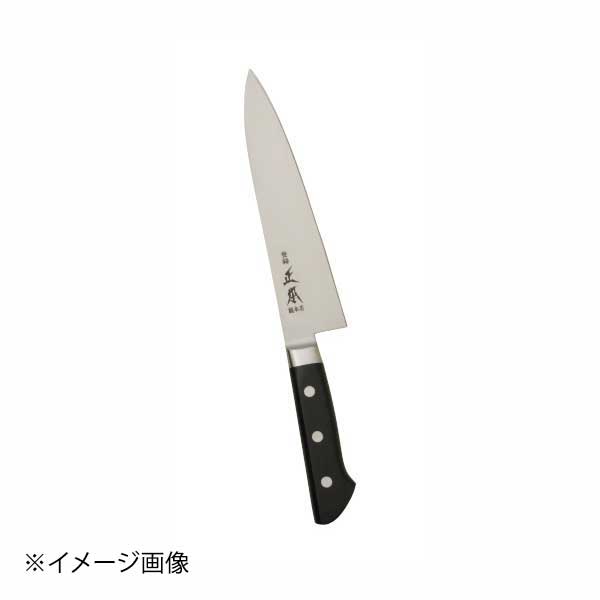 正本 モリブデン鋼 牛刀 240mm AT5024(ツバ付・パッカーハンドル)｜ダイニングマート