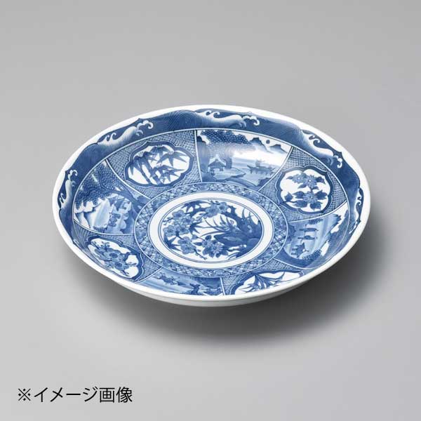 四君子尺二皿