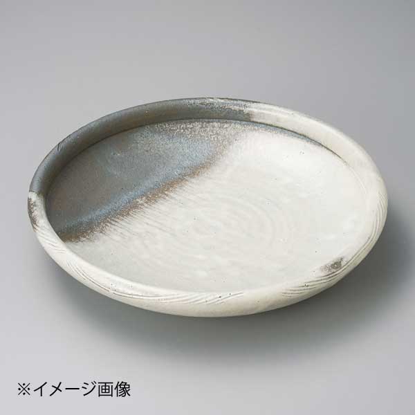 粉引玉渕盛鉢