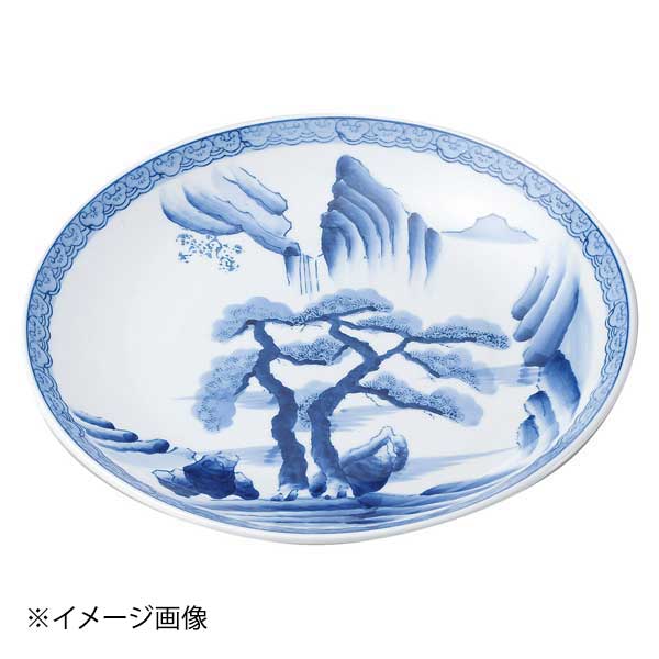 山水10号皿(有田焼)