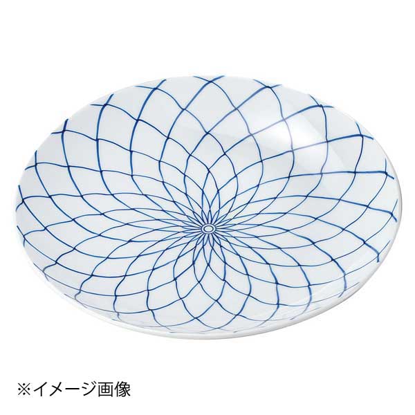 手描網13号皿(有田焼)