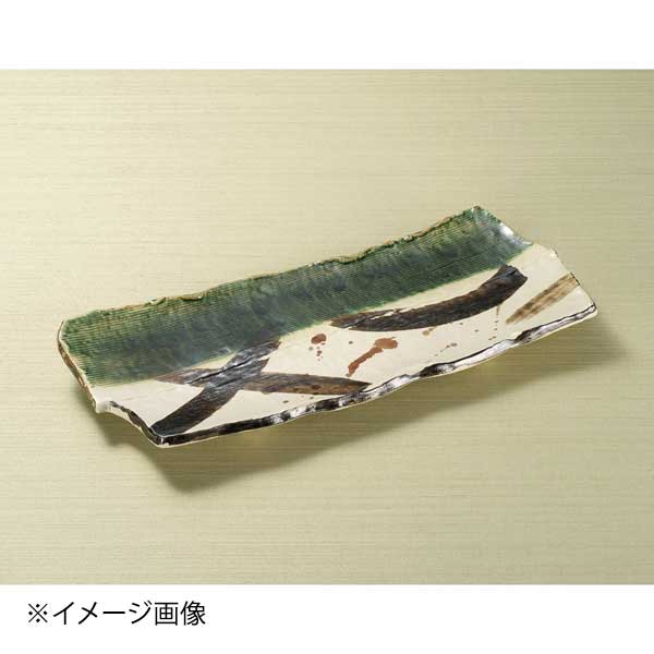 織部線段尺二皿