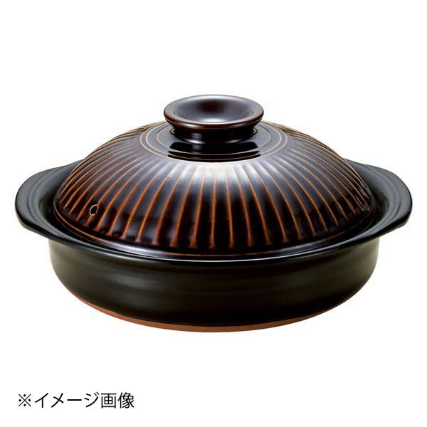 銀峯菊花アメ9号鍋(萬古焼)|ダイニングマート