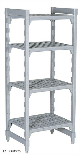 キャンブロ社 610ベンチ型 カムシェルビングセット 61×122×H183cm 4段 ...