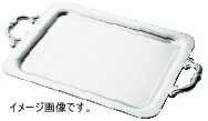 ＳＷ18-8 プレーン角盆 １６インチ （手付）