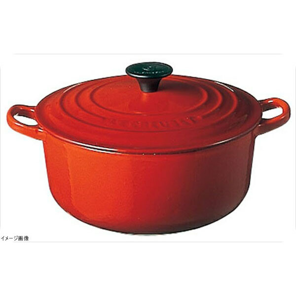 楽天市場】ル・クルーゼ (Le Creuset) ココット・ロンド チェリーレッド 18cm 2501 : ダイニングマート