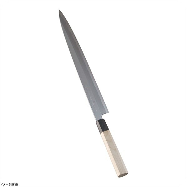 堺實光 紋鍛 刺身庖丁（片刃） ３３ｃｍ