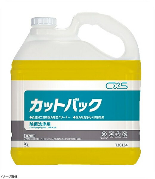 シーバイエス 強力除菌クリーナー カットバック ５Ｌ