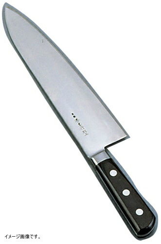 祝開店 大放出セール開催中 の堺孝行 日本鋼 ツバ付 洋出刃24cm 特価商品売れ筋 の