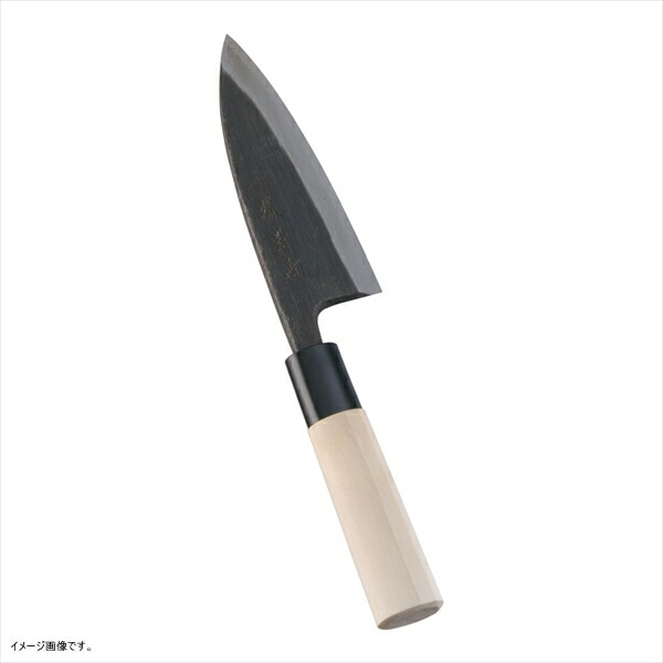 堺 菊守 黒出刃 12cm
