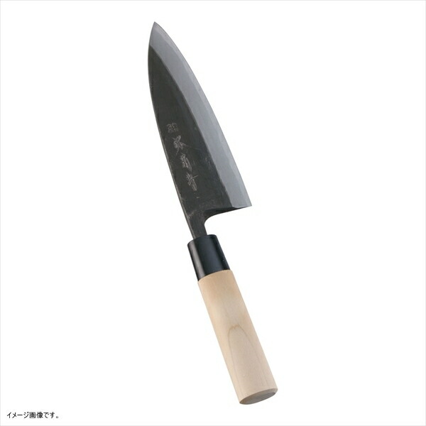 堺 菊守 黒出刃 16.5cm
