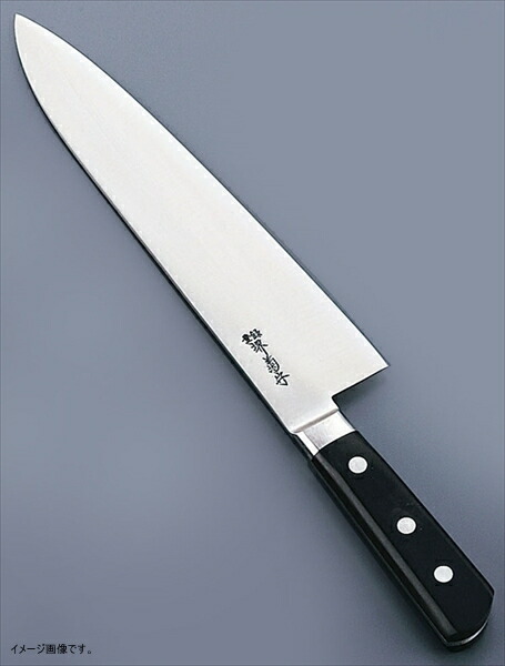 堺菊守 日本鋼 口金付 洋出刃 210mm N-521｜ダイニングマート