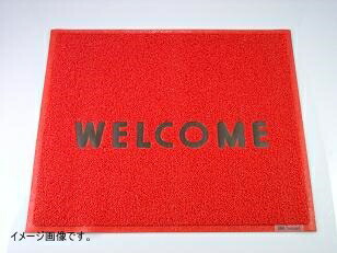 ３Ｍ 文字入マット ＷＥＬＣＯＭＥ 赤
