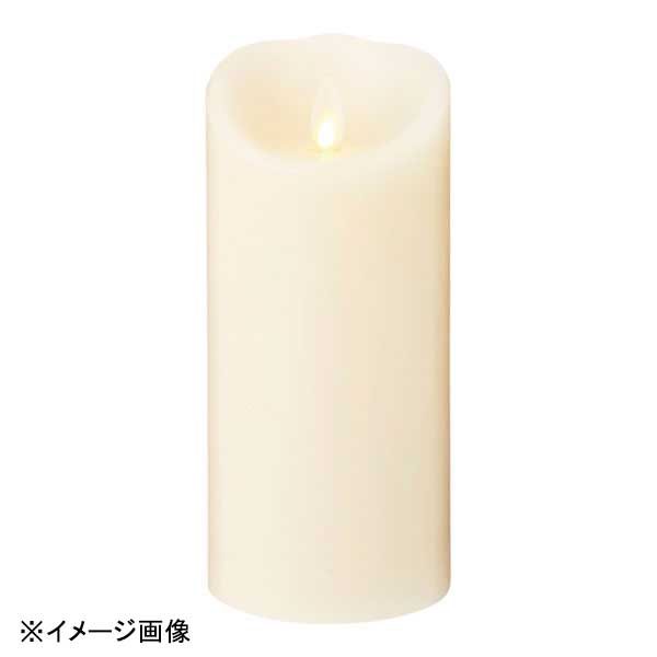 カメヤマ LEDキャンドルルミナラピラー 3×6 アイボリー 4,955円
