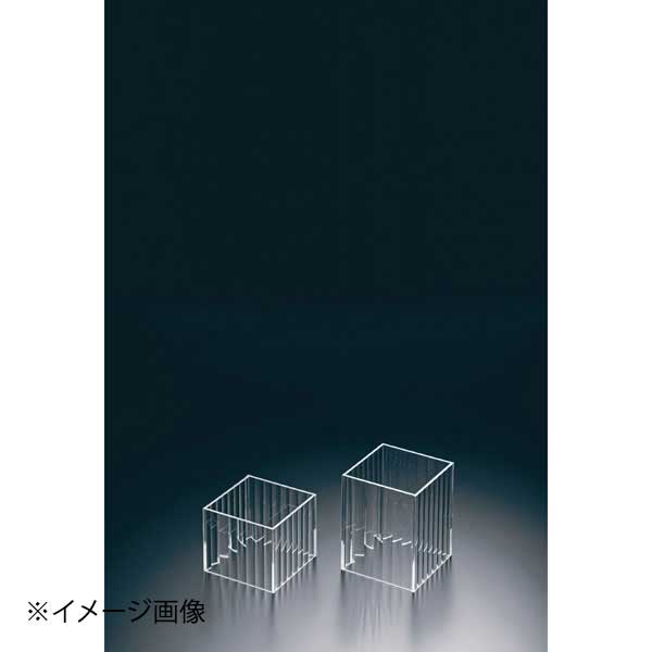 アクリルラインストレートスクエアスタンド クリア 120角 H150