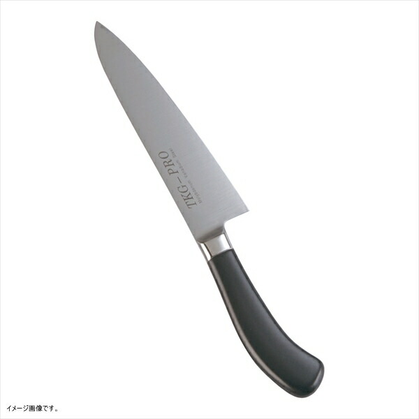 TKG TKG-PRO 抗菌カラー包丁 牛刀 18cm ブラック