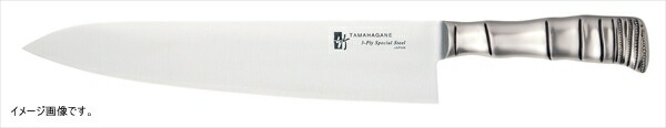片岡製作所 竹 TAMAHAGANE モリブデン・バナジウム鋼 割込 牛刀庖丁 240mm TK-1104｜ダイニングマート