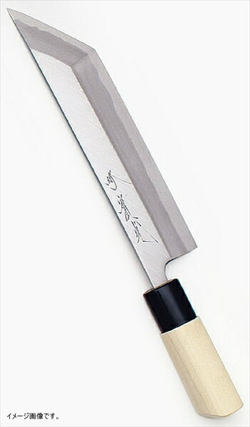堺實光特製霞江戸裂(片刃) 18cm34445|ダイニングマート