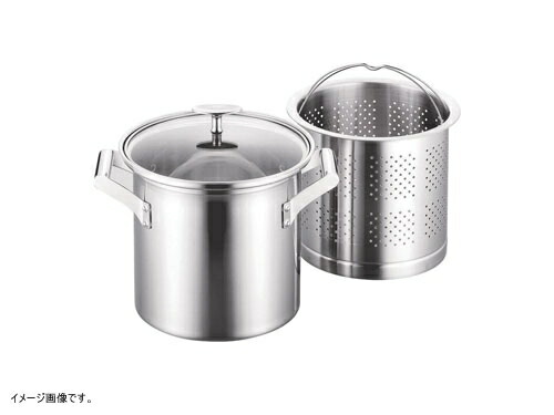 フジノス エレックマスタープロ(IH対応) 20cmパスタポット 116857
