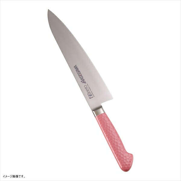 ハセガワ 抗菌カラー庖丁 牛刀 21cm ピンク MGK-21