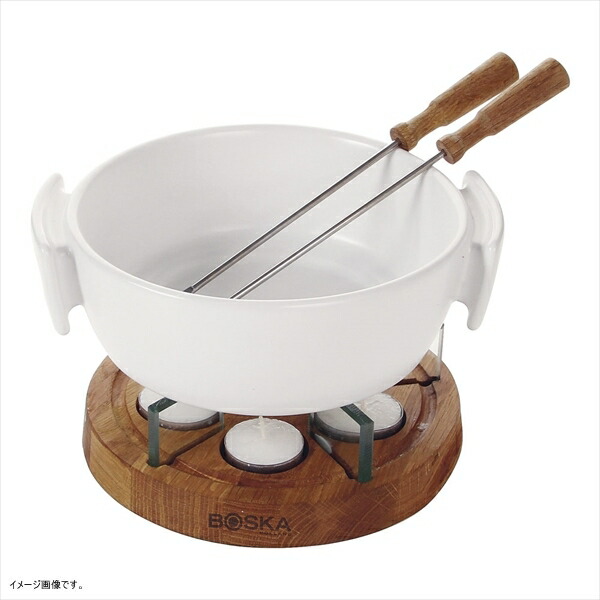 ボスカ/ＢＯＳＫＡ キャンドルチーズフォンデュセット ホワイト 2261チーズグッズ 品番：2261 18,308円