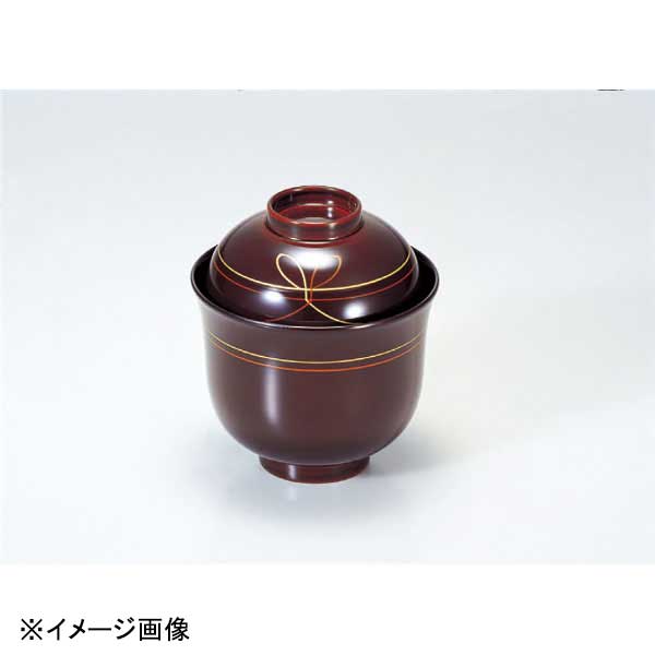 若泉漆器 姫小吸椀 溜結び 本漆塗 手描蒔絵 1-194-4