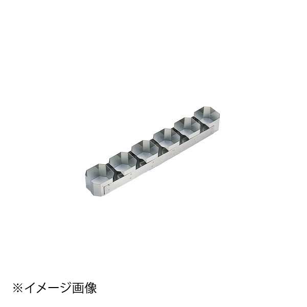 ホワイトサム 18-10ケーキリング 正方B型 6連