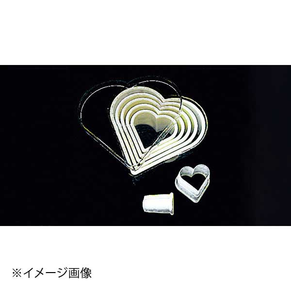 デバイヤー パテ抜型 ハート 7pcs 4301.00