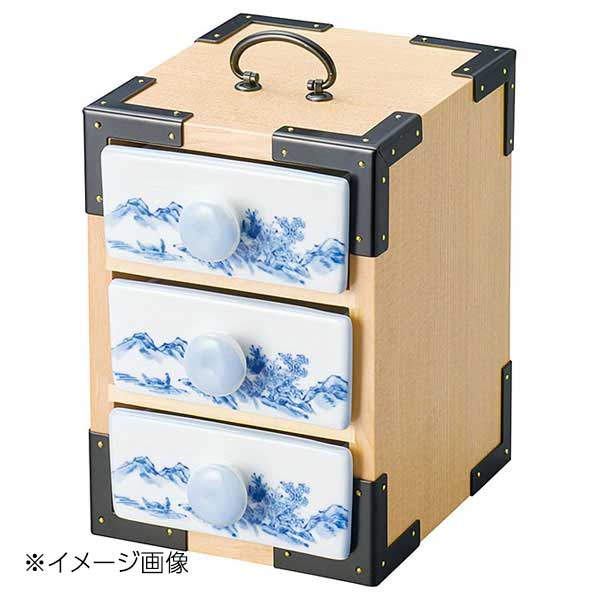 ヤマコー 用美 三段弁当(白木) 27020 10,840円
