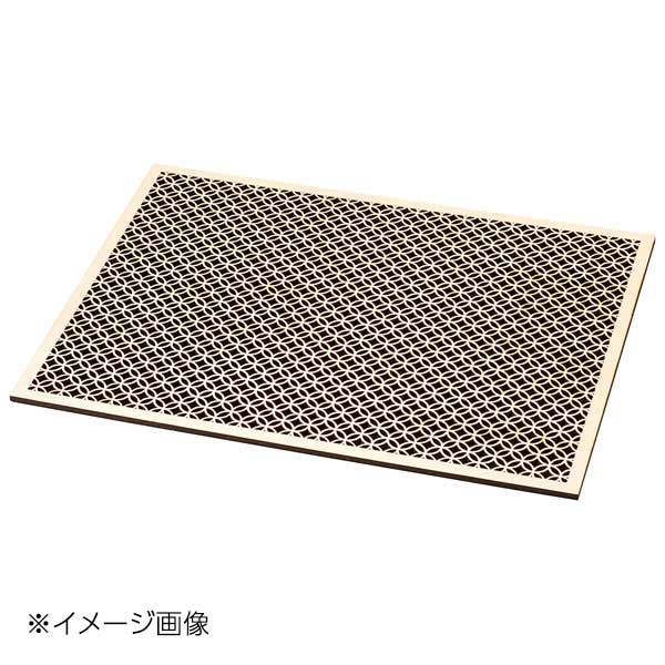 ヤマコー 用美 ひのき細密膳 長角 (小) 七宝 38143