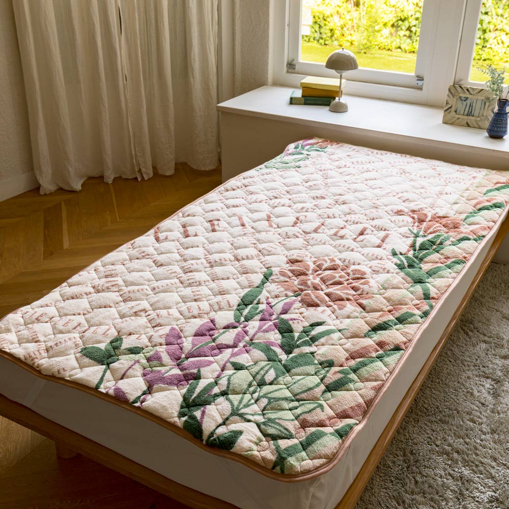【ディノス限定販売】ELLE HOME ヒートループ（R）ハイパー 発熱敷きパッド シングル 敷きパッド ベッドパッド 616303 ＼LINE友だち登録でクーポン／