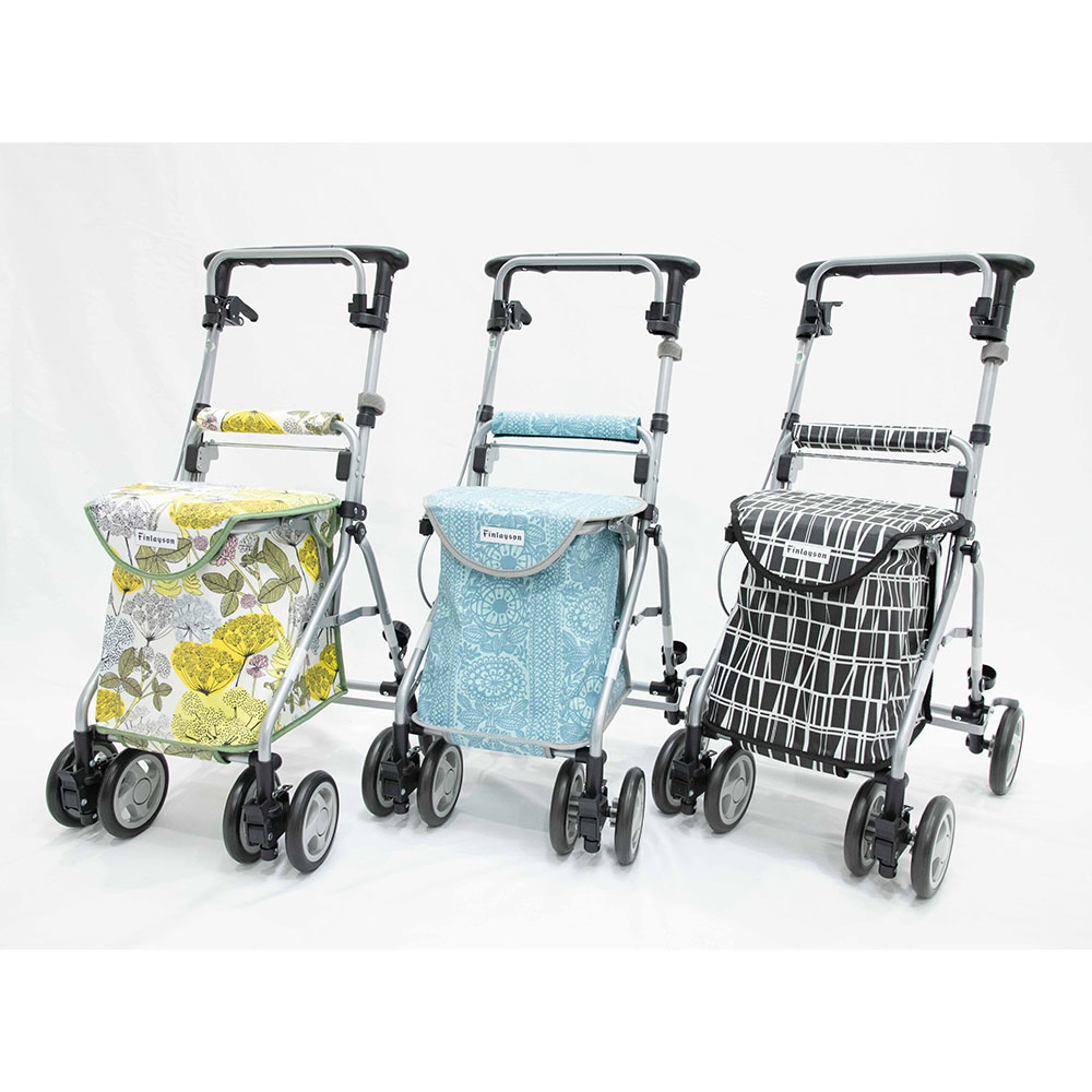 【楽天市場】【最大8000円OFFクーポン 1／29 1：59迄】 リズムRWCフィンレイソン シルバーカー ショッピングカート キャリー ...