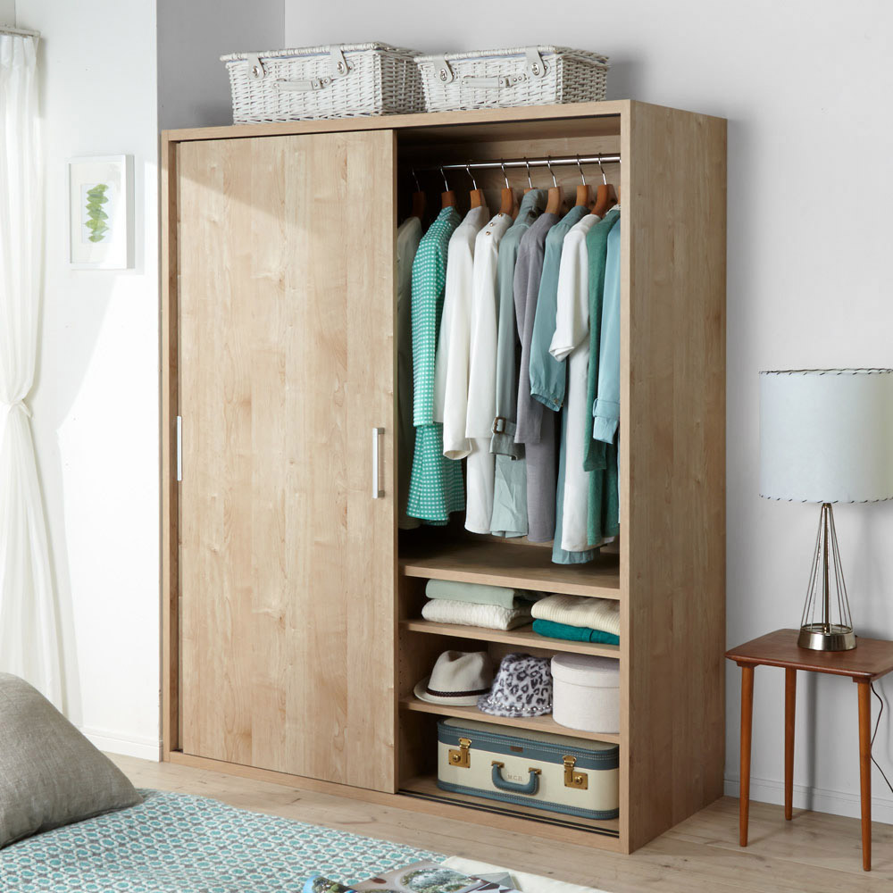 家具 収納 衣類収納 クローゼットハンガー カバー 天然木調 引き戸クローゼットハンガー 幅150cm Lr0301 Securus Compliance Uk