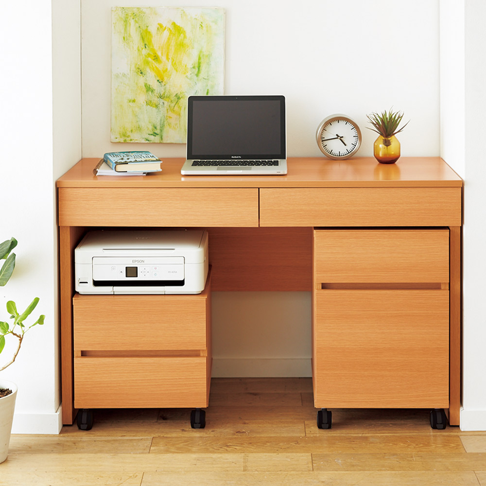 配線すっきり幅オーダーデスク デスク下チェスト 幅40cm 台 ラック ホームオフィス家具 643415 ＼LINE友だち登録でクーポン／
