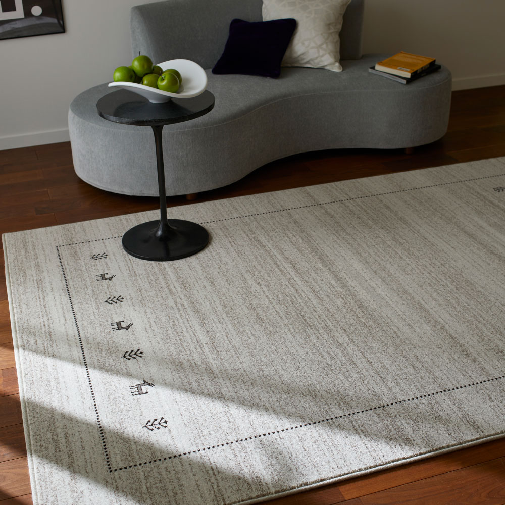 【最大7000円OFFクーポン 4月20日迄】 ≪約160×230cm≫ 無染色ウールラグ ムルン 防音カーペット 防音マット カーペット ラグ マット 600812 ＼LINE友だち登録でクーポン／