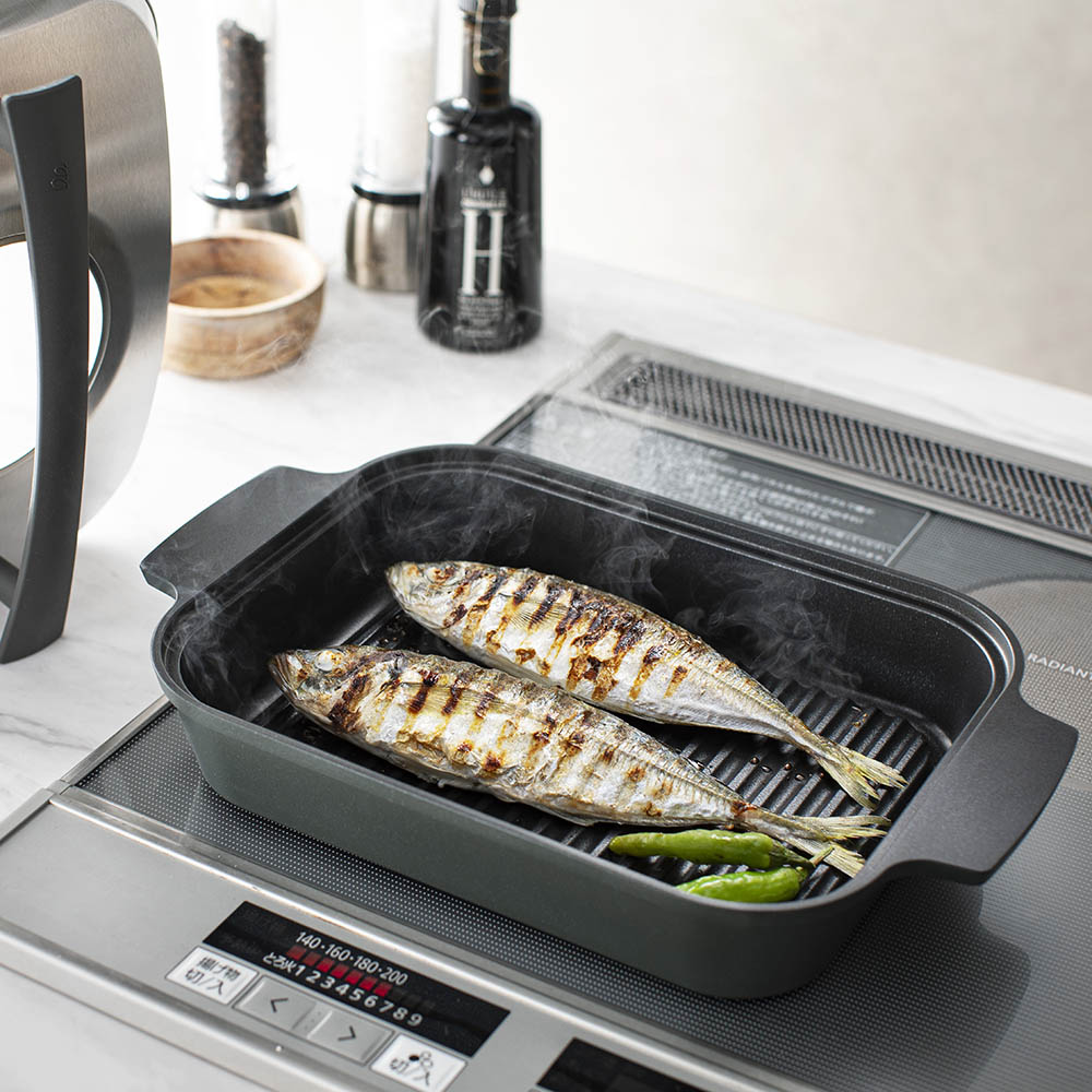 楽天市場】Toffy トフィー スモークレスグリルパン | フライパン 無煙