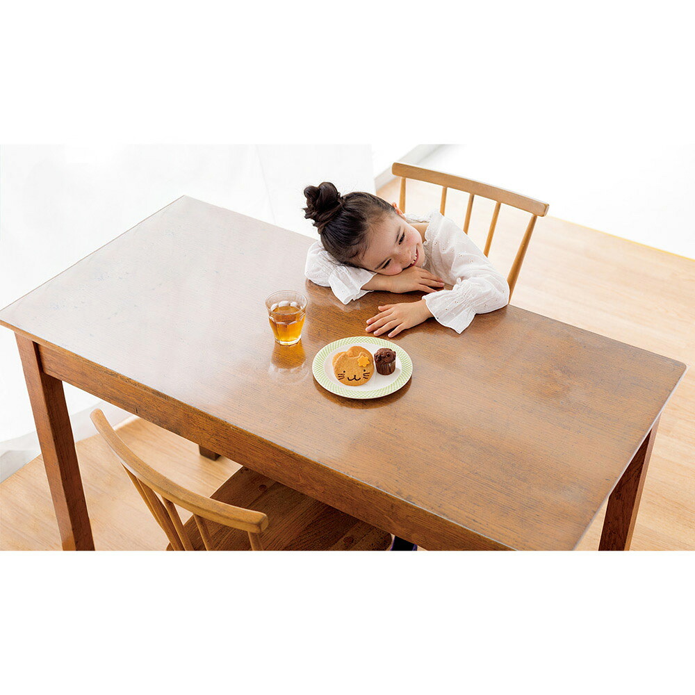 【最大8000円OFFクーポン 4月10日迄】 ≪90×60cm≫ アキレス 透明シリーズ 抗ウイルス・抗菌テーブルマット テーブルクロス ランチョンマット 582156 ＼LINE友だち登録でクーポン／