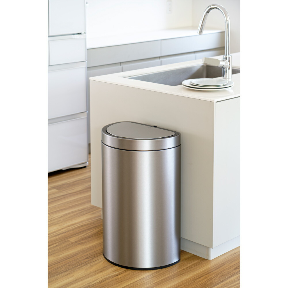 【最大7000円OFFクーポン 4月20日迄】 EKOセンサー式半円ダストボックス 45Ｌ リビング ダストボックス 602110 ＼LINE友だち登録でクーポン／
