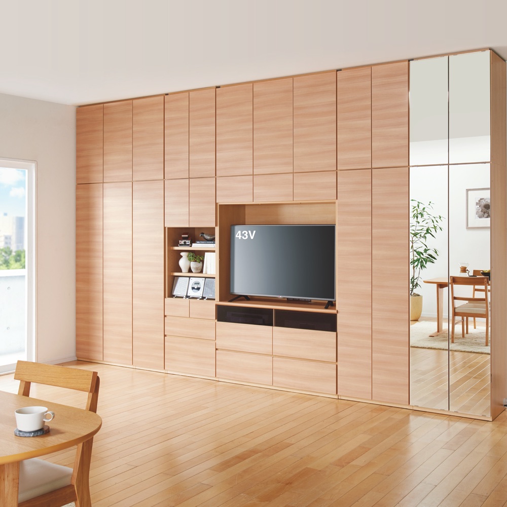 送料無料】テレビ台 幅180高さ45cm 日本製 完成品 75インチ対応