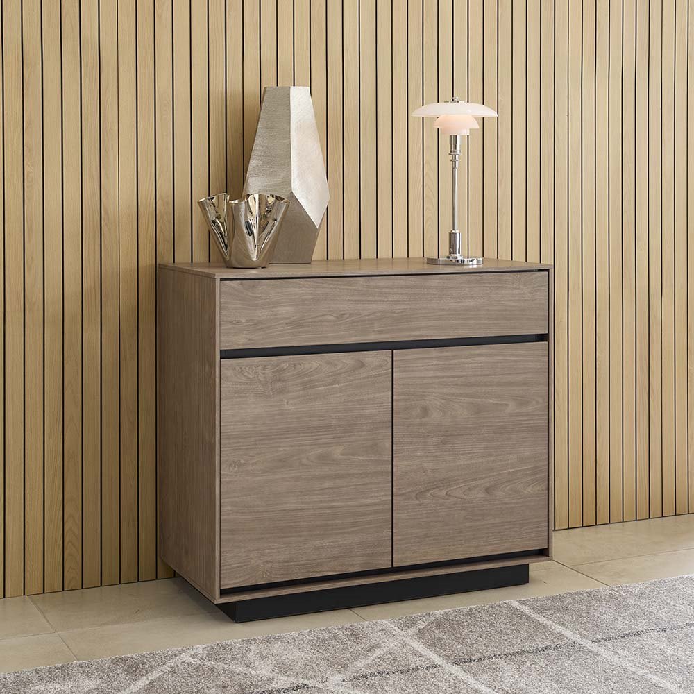 【クーポン7月26日迄】 Herlev/ヘアレウ リビングキャビネットシリーズ サイドボード 幅80cm キャビネット リビングボード リビング収納 H02503 \LINE友だち登録でクーポン/|ディノス家具 店