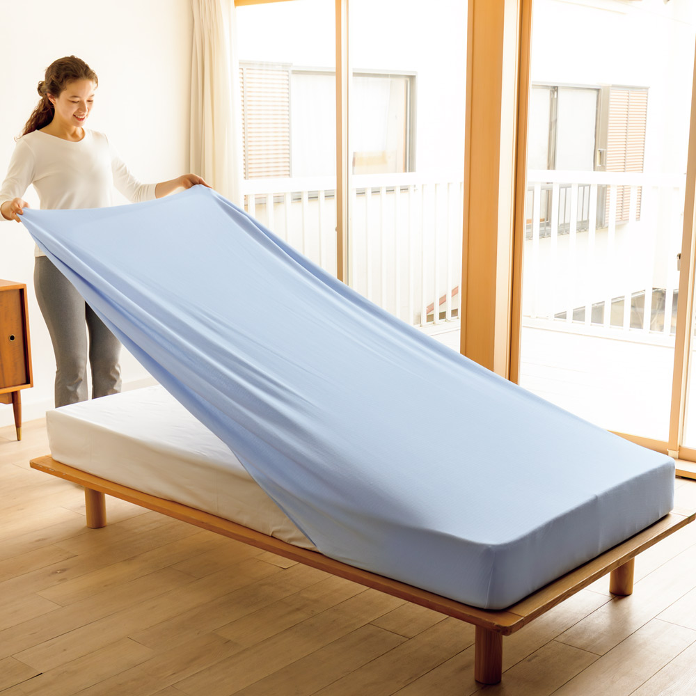 【最大7000円OFFクーポン 4月20日迄】 ≪セミシングル-セミダブル用≫nishikawa のび-るフィットシーツ ボックスシーツ ベッドシーツ 布団カバー シーツ 624820 ＼LINE友だち登録でクーポン／