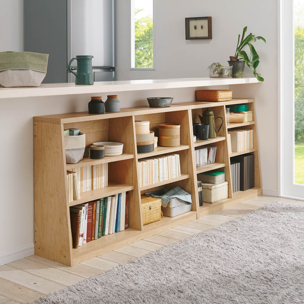 国産杉 薄型頑丈タワーシェルフ 幅90cm高さ89.5cm 国産杉 薄型頑丈タワーシェルフ 幅90cm高さ89.5cm 通販 - ディノス