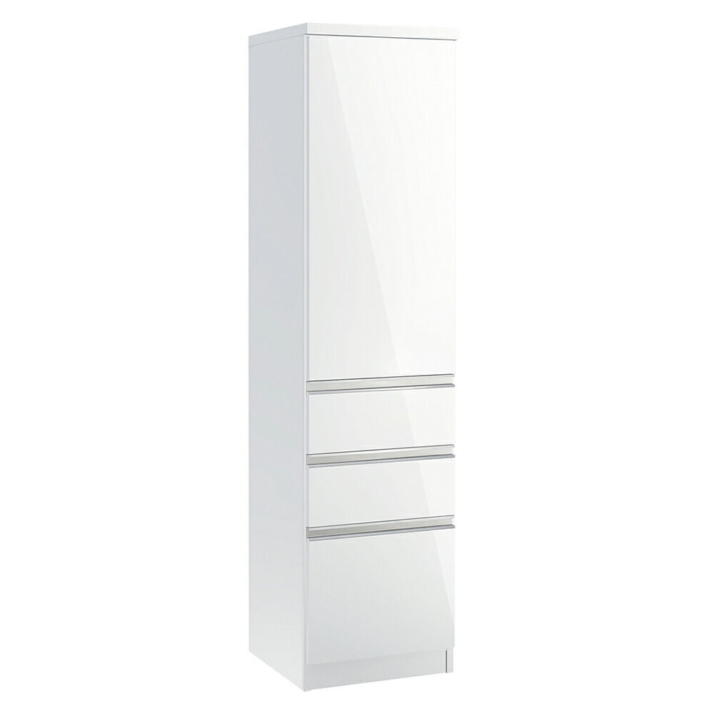 【最大7000円OFFクーポン 4月20日迄】 ［幅40奥行55高さ178cm］キッチンすき間収納 引き出し3段 【Anyaシリーズ】 キッチンストッカー 隙間収納 キッチン収納 630145 ＼LINE友だち登録でクーポン／
