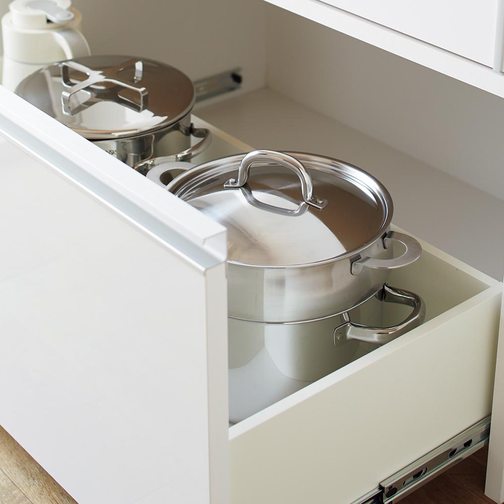 家具 収納 キッチン収納 食器棚 キッチンストッカー 食品ストッカー Rerve レルヴェ 壁面収納引き戸キッチンパントリー 奥行30cm幅70cm高さ180cm H Rvcconst Com