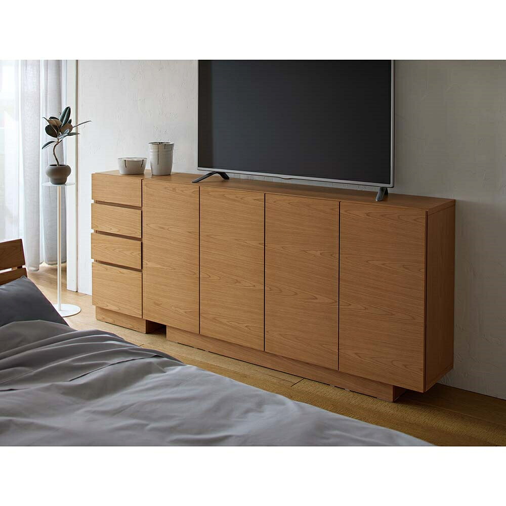 グレイン キャビネットシリーズ キャビネット 幅160cm キャビネット リビングボード リビング収納 H93402 ＼LINE友だち登録でクーポン／