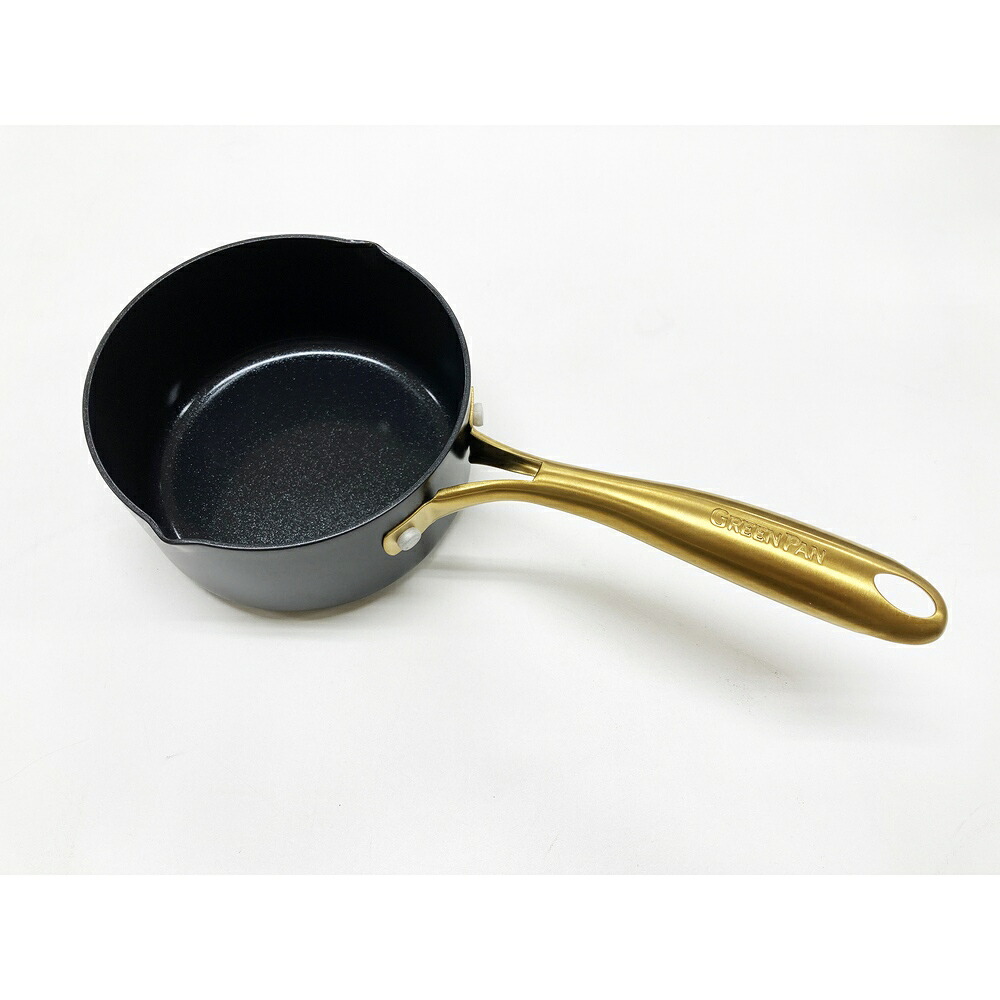 GREEN PAN/グリーンパン Studio/ストゥディオ ミルクパン14cm 片手鍋 ソースパン 鍋 フライパン KR0239 ＼LINE友だち登録でクーポン／