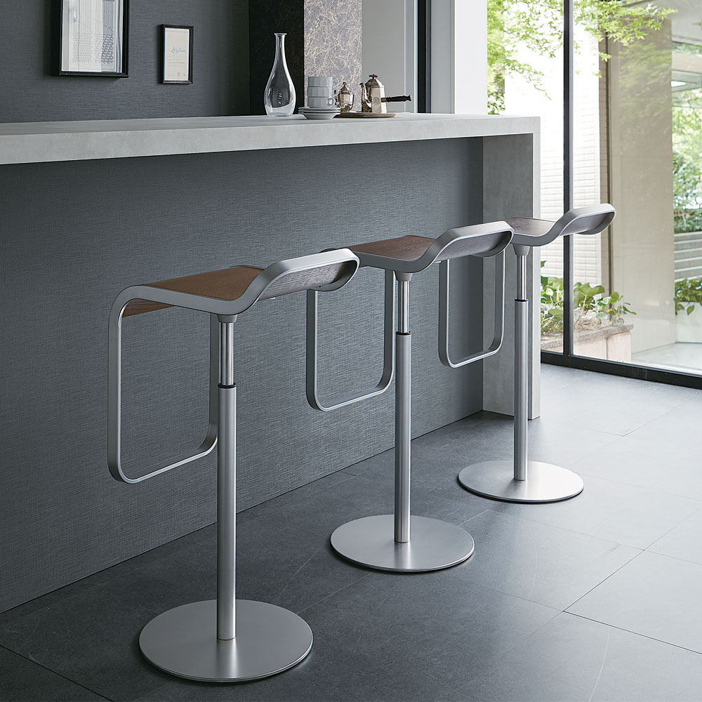 美品　1脚のみ　lapalma 昇降式　カイスツー　ハイチェア KAI｜SPIGA｜エスティックインアウトリビング